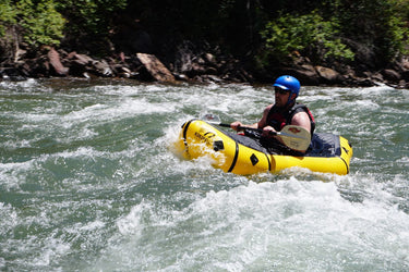 Kokopelli Nirvana Inflatable Packraft - Spraydeck Whitewater (Yellow) - Good Wave Australia
